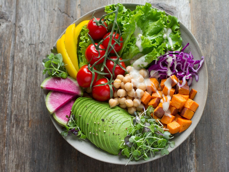 Fresh Indian ingredients — lentils, vegetables, spices